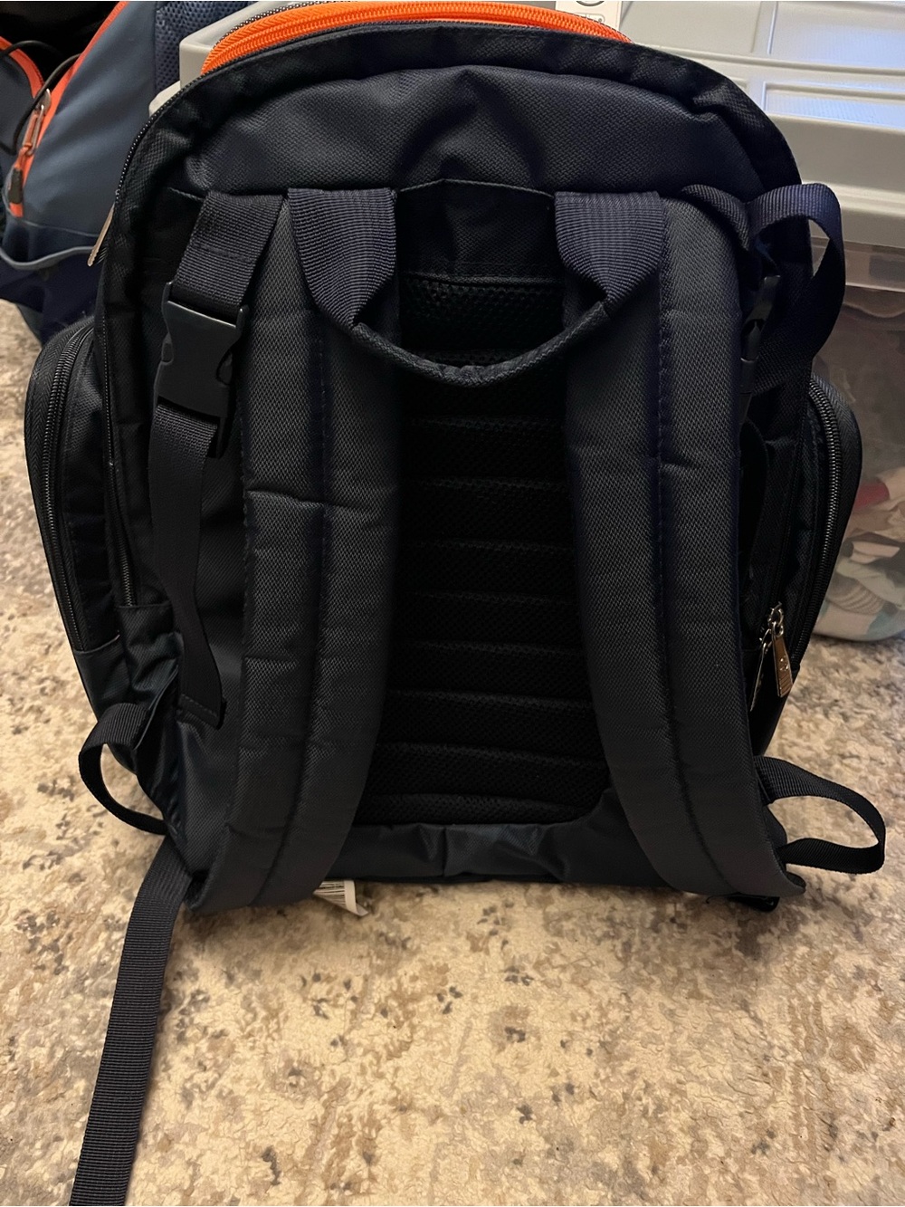 Jeep Blue & Gray Diaper Bag with Orange Accents - Picture 7 of 7